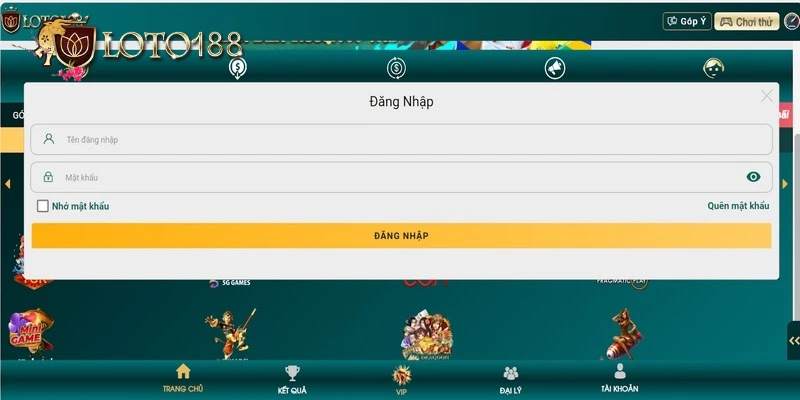 Cách thức đăng nhập loto188